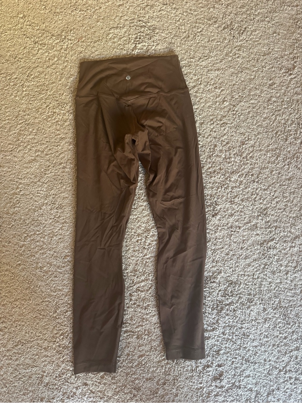 Lululemon Size 6 High Rise Ribbed Align Pants - Picture 5 of 5